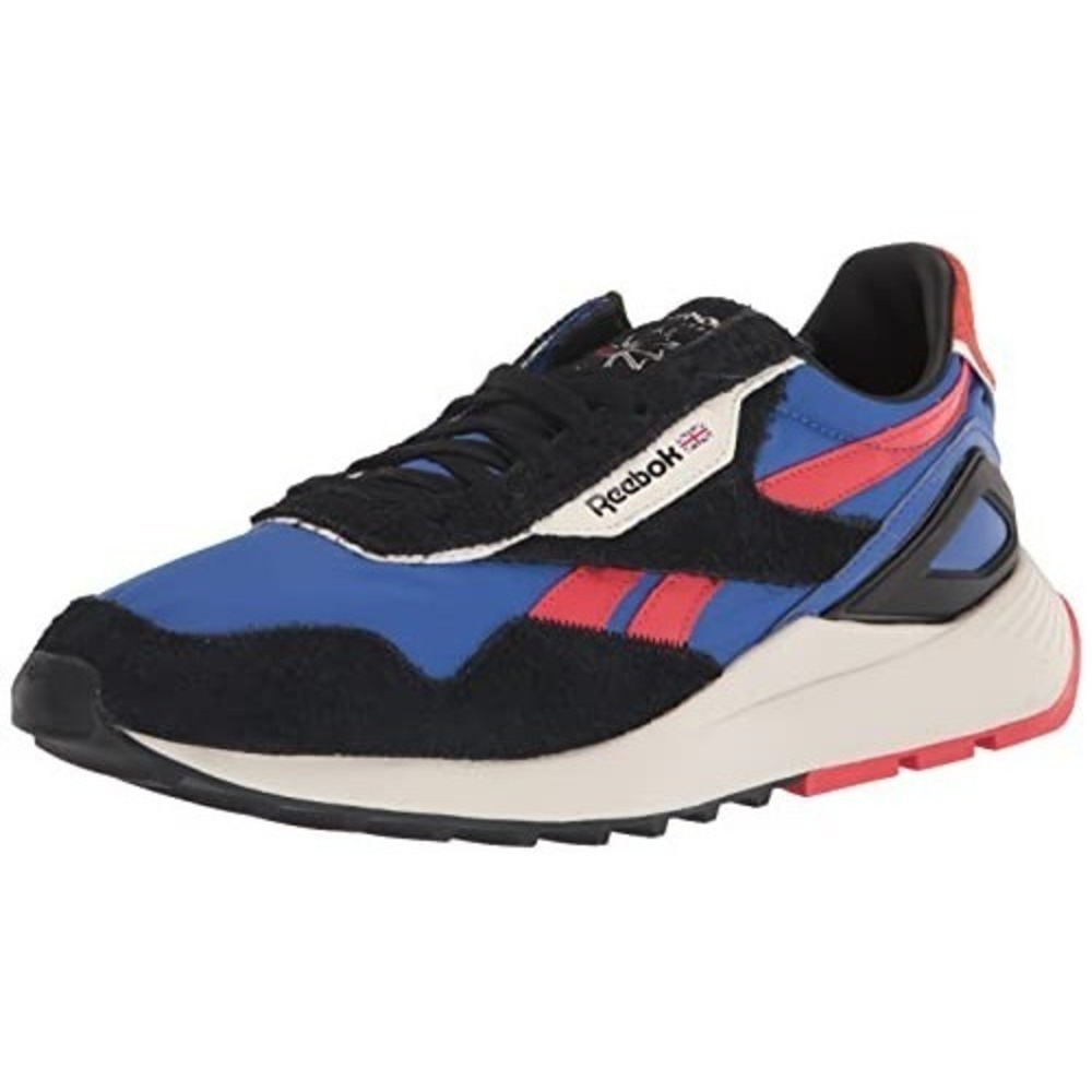 Reebok Classic Leather Legacy AZ Court Shoes Blue Dynamic Red Size 10